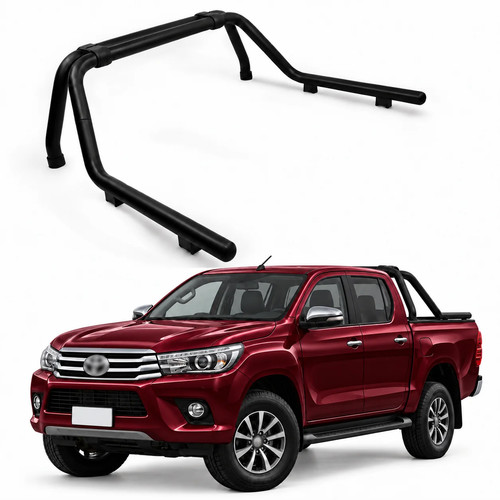 Black roll bar - bar, for